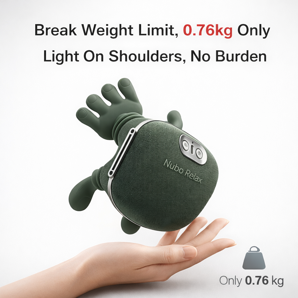 NuboRelax Pro™ Shiatsu Neck & Body Massager