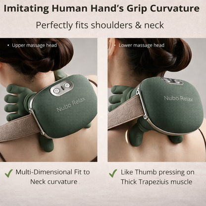 NuboRelax Pro™ Shiatsu Neck & Body Massager